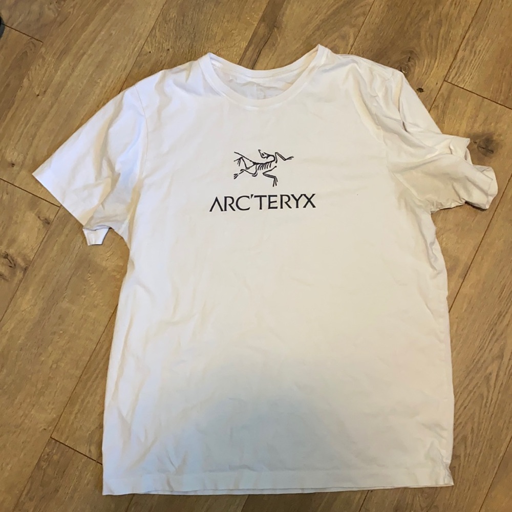 Arc’teryx white T shirt